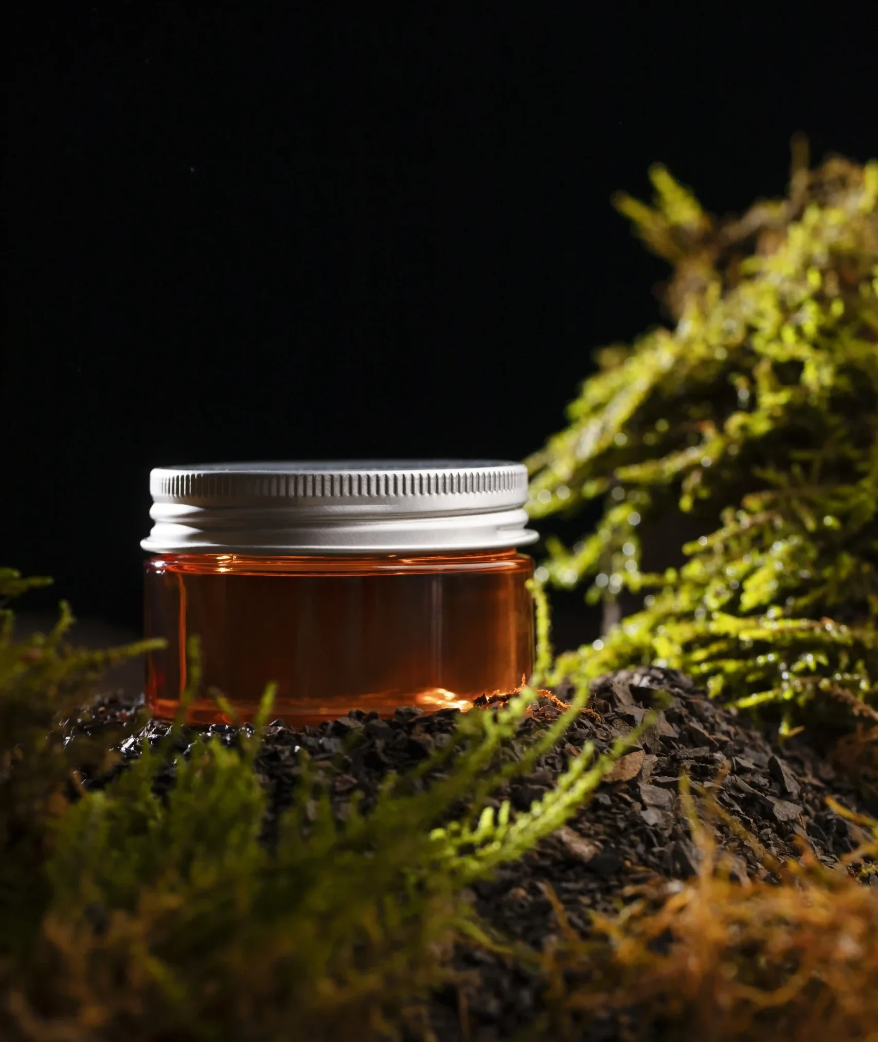 AMBER-GLASS-CONTAINER